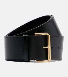 Voyou leather belt