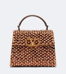 VSling Mini embellished top-handle bag VSling Mini embellished top-handle bag