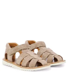 Waff Papy denim fisherman sandals