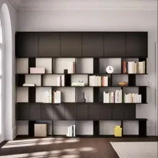 Wall Storage in Premium Black with Doors and Extra Top Storage Wall Storage in Premium Black with Doors and Extra Top Storage