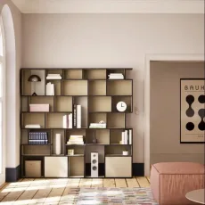 Wall Storage in Sand and Blue with Doors and Backpanels Wall Storage in Sand and Blue with Doors and Backpanels