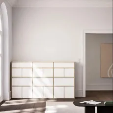 Wall Storage in White with Doors and Drawers Wall Storage in White with Doors and Drawers