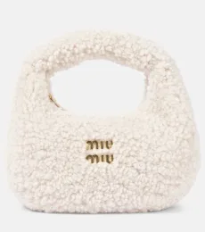 Wander Mini shearling shoulder bag Wander Mini shearling shoulder bag