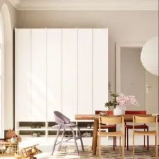 Wardrobe in White with Internal Drawers and Rail Wardrobe in White with Internal Drawers and Rail