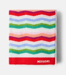 Wave cotton terry beach towel Wave cotton terry beach towel