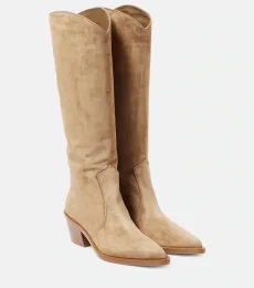 Waylon suede cowboy boots Waylon suede cowboy boots