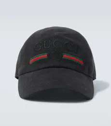 Web Stripe cotton baseball cap Web Stripe cotton baseball cap