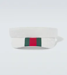 Web Stripe GG Canvas visor Web Stripe GG Canvas visor
