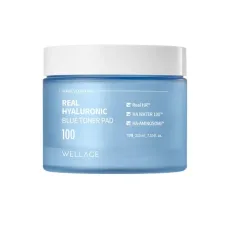 Wellage - Real Hyaluronic Blue Toner Pad - 210ml70ea Wellage - Real Hyaluronic Blue Toner Pad - 210ml70ea
