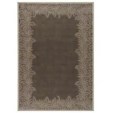 Whispering Fern Mocha Eco-Washable Rug