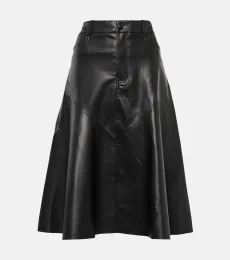White Label Jesse faux leather midi skirt White Label Jesse faux leather midi skirt