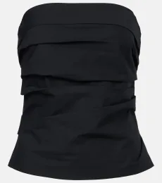 White Label Maisy cotton-blend tube top