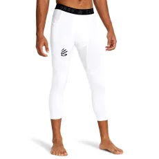 Curry Brand Mens Leggings White - Black - White