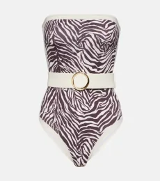 Whitney zebra-print swimsuit Whitney zebra-print swimsuit
