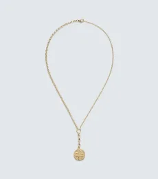 Wholeness Medium 18kt gold (7501000) pendant necklace with diamond Wholeness Medium 18kt gold (7501000) pendant necklace with diamond