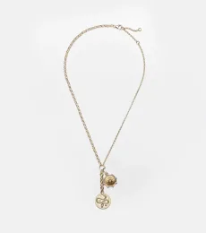 Wholeness True Love 18kt gold charm necklace with diamonds Wholeness True Love 18kt gold charm necklace with diamonds