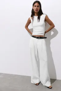 Wide-Leg 100 Linen Trousers Wide-Leg 100 Linen Trousers