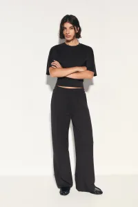 Wide-Leg Modal-Blend Trousers Wide-Leg Modal-Blend Trousers