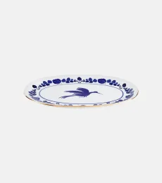 Wildbird Blue porcelain platter Wildbird Blue porcelain platter