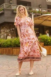 Wildflower Ridge Floral Maxi Dress - M Wildflower Ridge Floral Maxi Dress - M