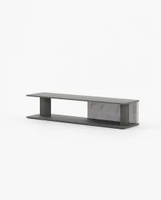 WILL Storage Unit Grey Eucalyptus Veneer Matte