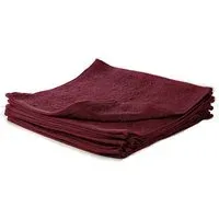 Wine Face Cloth Soft Cotton Royal Egyptian Flannel 30x30cm - 500 GSM Wine Face Cloth Soft Cotton Royal Egyptian Flannel 30x30cm - 500 GSM