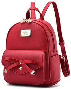 Women Backpack Mini Backpacks Girls Bowknot PU Leather Backpack Purse Cute Shoulder Bags Backpack for Ladies Small Rucksack Teenagers Women Backpack Mini Backpacks Girls Bowknot PU Leather Backpack Purse Cute Shoulder Bags Backpack for Ladies Small Rucksack Teenagers