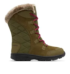 Women ICE MAIDEN II Snow Boot, Medium, Snow, olive onions red, 36.5 EU