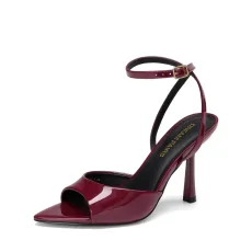 Women s Pointed Open Toe Stiletto Sandals