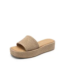 Women s Woven Strap Slip Resistant Espadrille Sandals