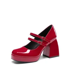 Women s Y2K Double Strap Chunky Mary Janes Women s Y2K Double Strap Chunky Mary Janes