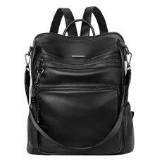 Women's Backpack Soft Leather Large Stylish Women Designer Shoulder Bag Travel Backpack with Tassel Women's Backpack Soft Leather Large Stylish Women Designer Shoulder Bag Travel Backpack with Tassel