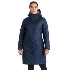 Women's Caithneshort Sleeved Waterproof Jacket, Blue & Navy, 14