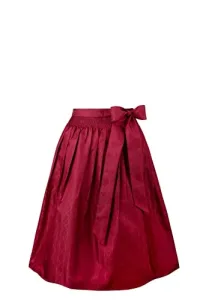 Women's Corinna Midi Dirndl Apron, DarkRed, 46-50 Women's Corinna Midi Dirndl Apron, DarkRed, 46-50