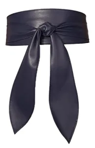Women's Faux Leather Waist Belt Obi Belts Wide Waistband Belt Adjustable Wrap Around Belts Fashion Cinch Belt Soft Long PU Leather Sash Belt for Dress Plus Size Solid Color Versatile Navy Blue L Women's Faux Leather Waist Belt Obi Belts Wide Waistband Belt Adjustable Wrap Around Belts Fashion Cinch Belt Soft Long PU Leather Sash Belt for Dress Plus Size Solid Color Versatile Navy Blue L