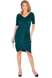 Women's Georgina Green Wrap Bodycon Dress- XS Women's Georgina Green Wrap Bodycon Dress- XS