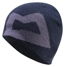 WOMENS KNITTED BEANIE COSMOS/WELSH SLATE (ONE SIZE) WOMENS KNITTED BEANIE COSMOS/WELSH SLATE (ONE SIZE)