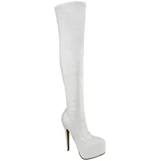 Womens Ladies Mens Thigh High Over The Knee Stretch Suede Leather Boots Shoe Sexy Stiletto Stretchy Womens Ladies Mens Thigh High Over The Knee Stretch Suede Leather Boots Shoe Sexy Stiletto Stretchy