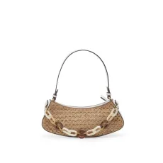 Women's Miranda Cork Shoulder with Chain, Off-White, One Size