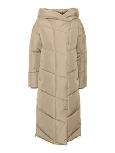 Women's Nmtally L/S X-long zip jacket Noos Down coat, Tigers eye/detail: dtm lining, M Women's Nmtally L/S X-long zip jacket Noos Down coat, Tigers eye/detail: dtm lining, M