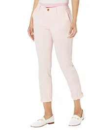 Women's Relaxed Fit Hampton Chino Pant (Standard and Plus Size), Ballerina Pink, 6