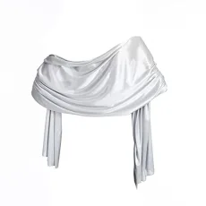 Women's Solid Color Pashmina Shawl and Wrap Wedding Party Bridal Long Scarf Stole Wrap (Light Silver) Women's Solid Color Pashmina Shawl and Wrap Wedding Party Bridal Long Scarf Stole Wrap (Light Silver)