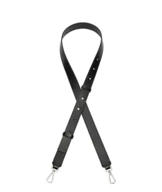 Women's Strap-Leather Pt-Black Shoulder, Small
