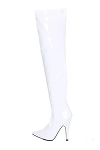 Womens Thigh HIGH Kinky Fetish Stiletto Heel Boots Pointed Toe Full Side Zip Over The Knee Boots For Womens Thigh HIGH Kinky Fetish Stiletto Heel Boots Pointed Toe Full Side Zip Over The Knee Boots For
