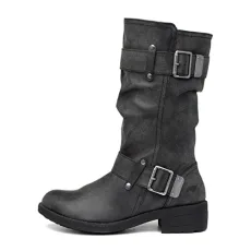 Women's Trumble Biker Boots, Black (Black Galaxy), 6 UK 39 EU