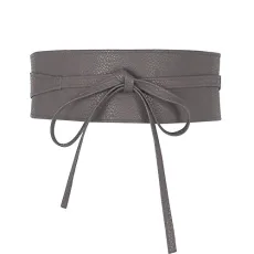 Women's Waist Belt, Wide Obi Belt, Classic Wrap Belt, darkgray, One size Women's Waist Belt, Wide Obi Belt, Classic Wrap Belt, darkgray, One size
