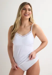 Womens White Seam Free Smoothing Cami Top Womens White Seam Free Smoothing Cami Top