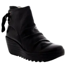 Women's Yama Boots,Black,6 UK