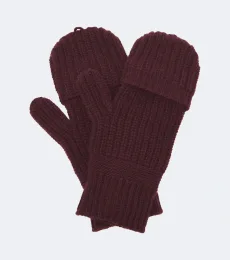 Wool and cashmere mittens