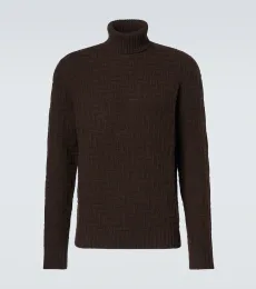 Wool and cashmere turtleneck sweater Wool and cashmere turtleneck sweater